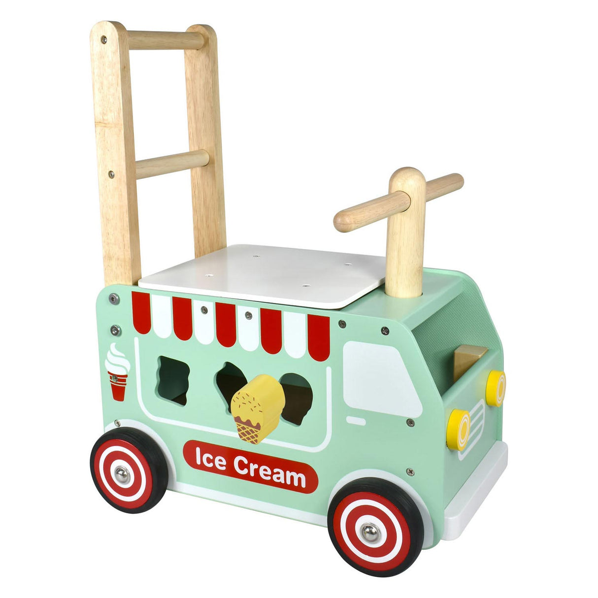 Ech toy Loop Dréckt Wagon Ijskar Junior Mintgroen