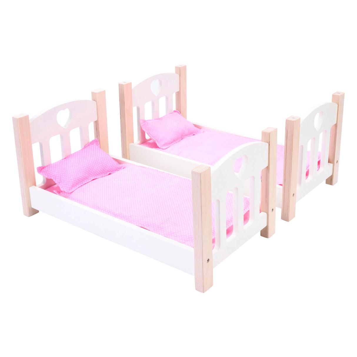 Bambole Bunkingbed Pink White