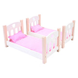 Bambole Bunkingbed Pink White