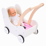 Bambola in legno -Dragon Pink White
