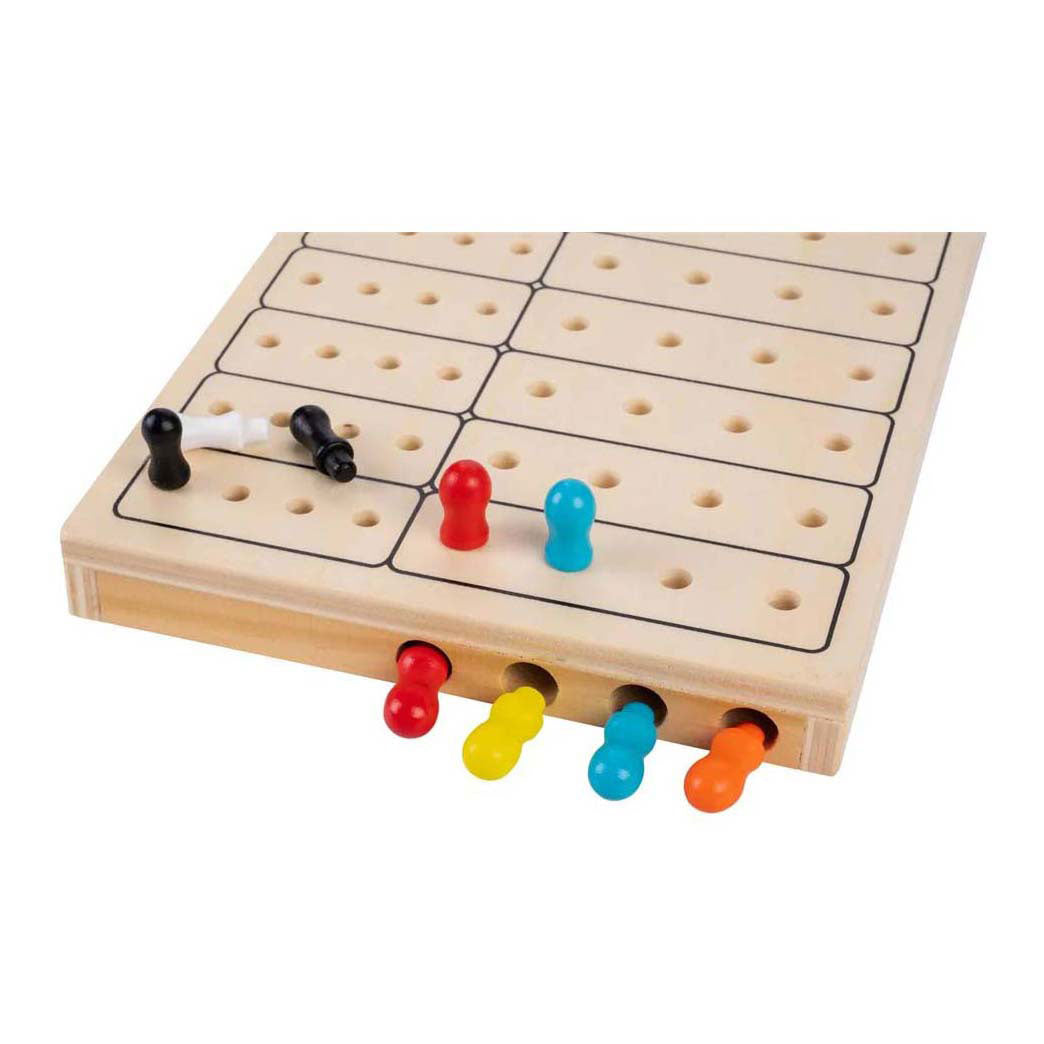 Wooden secret code game