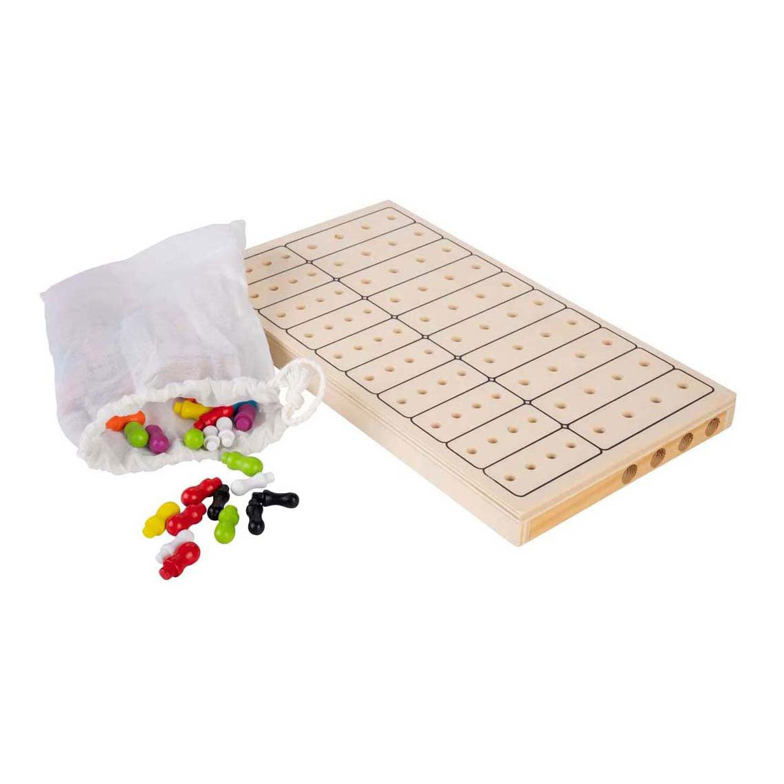 Wooden secret code game