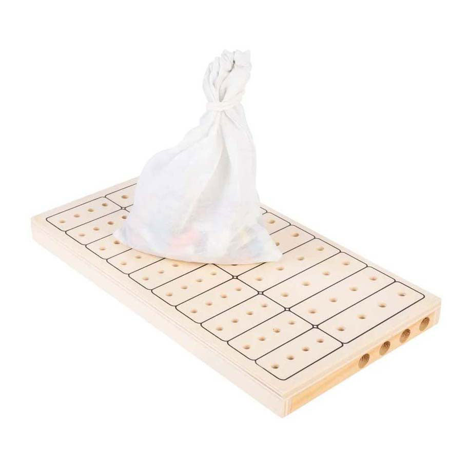 Wooden secret code game