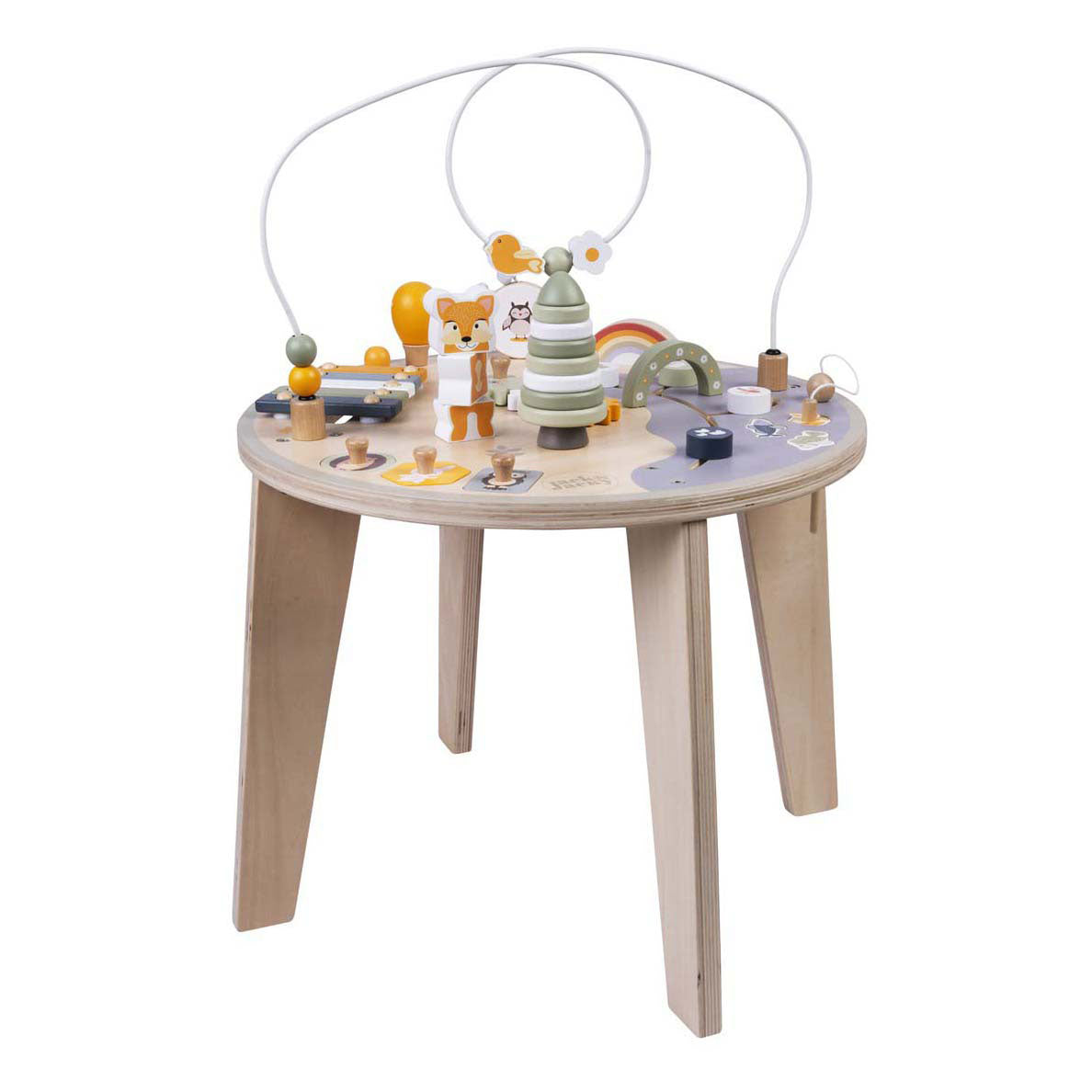 Wooden Activities Playing Table Jack Jacky