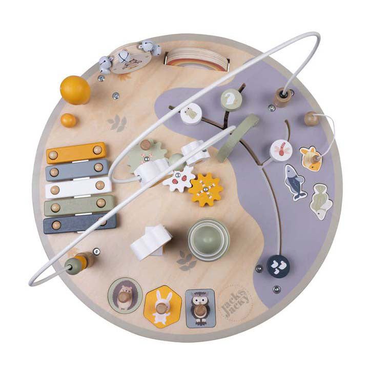 Wooden Activities Playing Table Jack Jacky