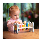 Houten hamerbank olifant