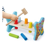 Houten hamerbank dieren
