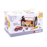 Dorjee Toolbox 33 pezzi junior legno nero
