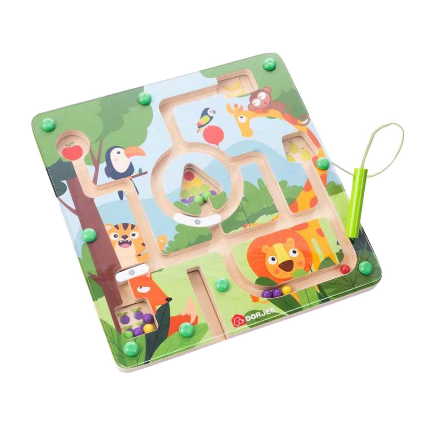 Magnetiska labyrintdjur - 22x22cm