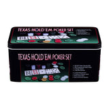 Engelhart komplett pokeren Set mat 200 Chips
