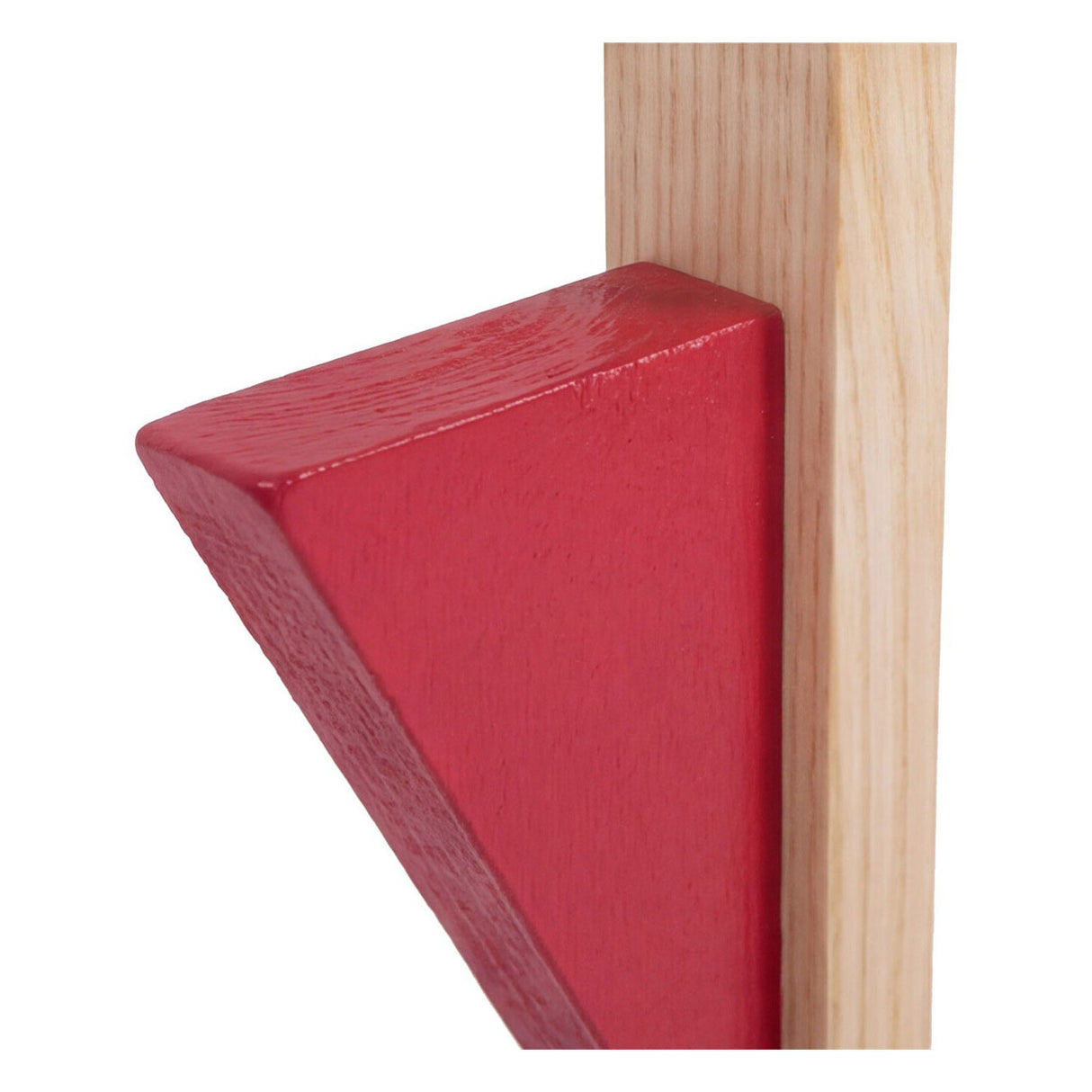 Engelhart Stilt Holz mat faarwege Foussstouss Set