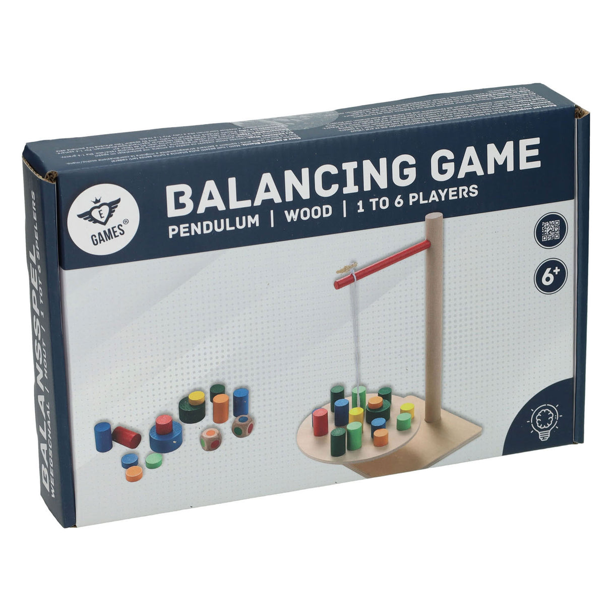 Longfield games Balance game with wooden scales