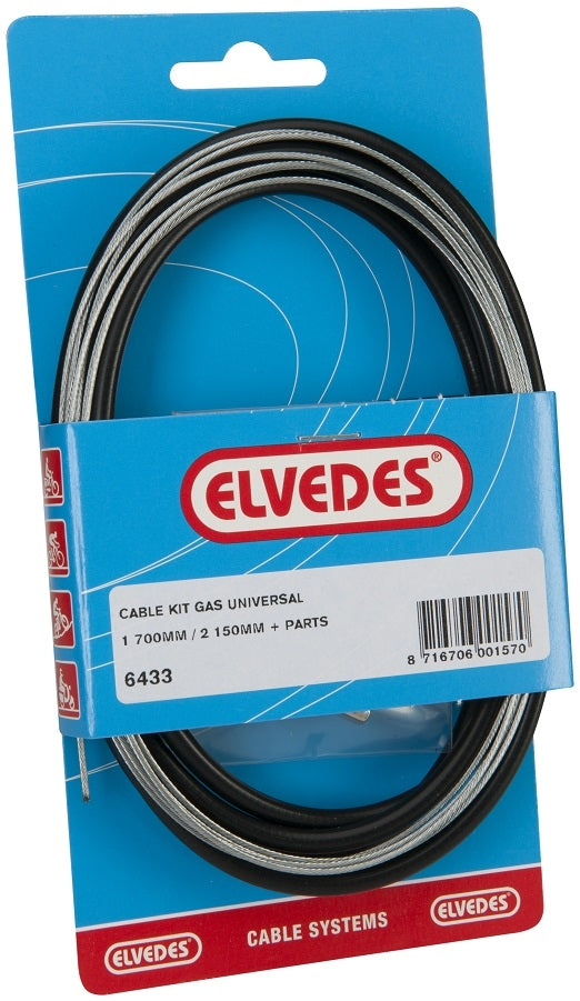 Eldedes plinski kabel Universal 1700 mm 2250 mm dodatno prilagodljivo pocinkano črno (na zemljevidu)