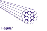 Acceleration inner cable stainless steel 225 cm (6472) 100 pieces
