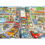 Ravensburger puzzel comic - verkeerschaos 1000st.