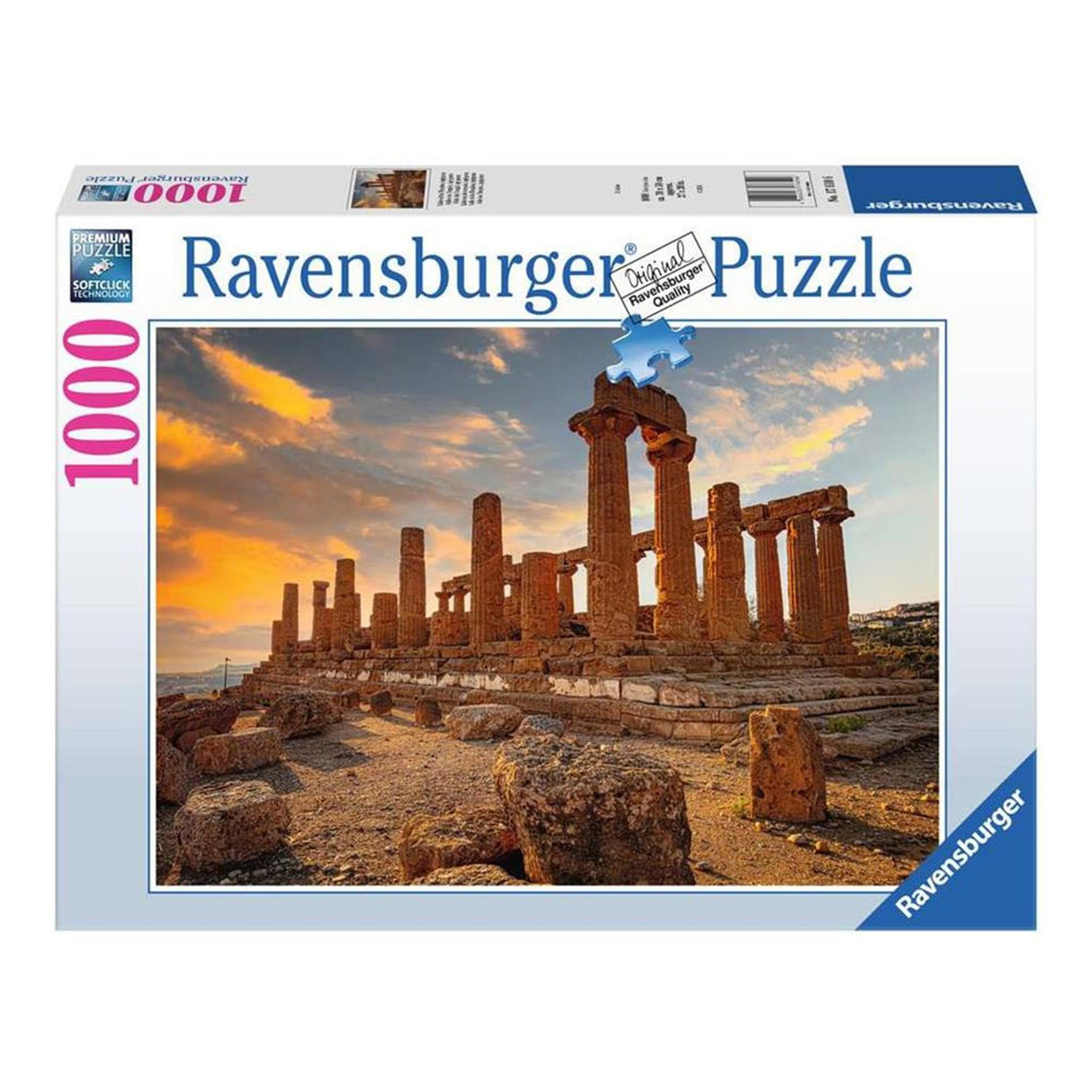 Ravensburger jigsaw puzzle Italian landscapes Sicily 1, 1000 pcs.