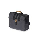 Basil Urban Dry Business Bag - Waterproof bicycle shoulder bag, 20L capacity, Charcoal Melee