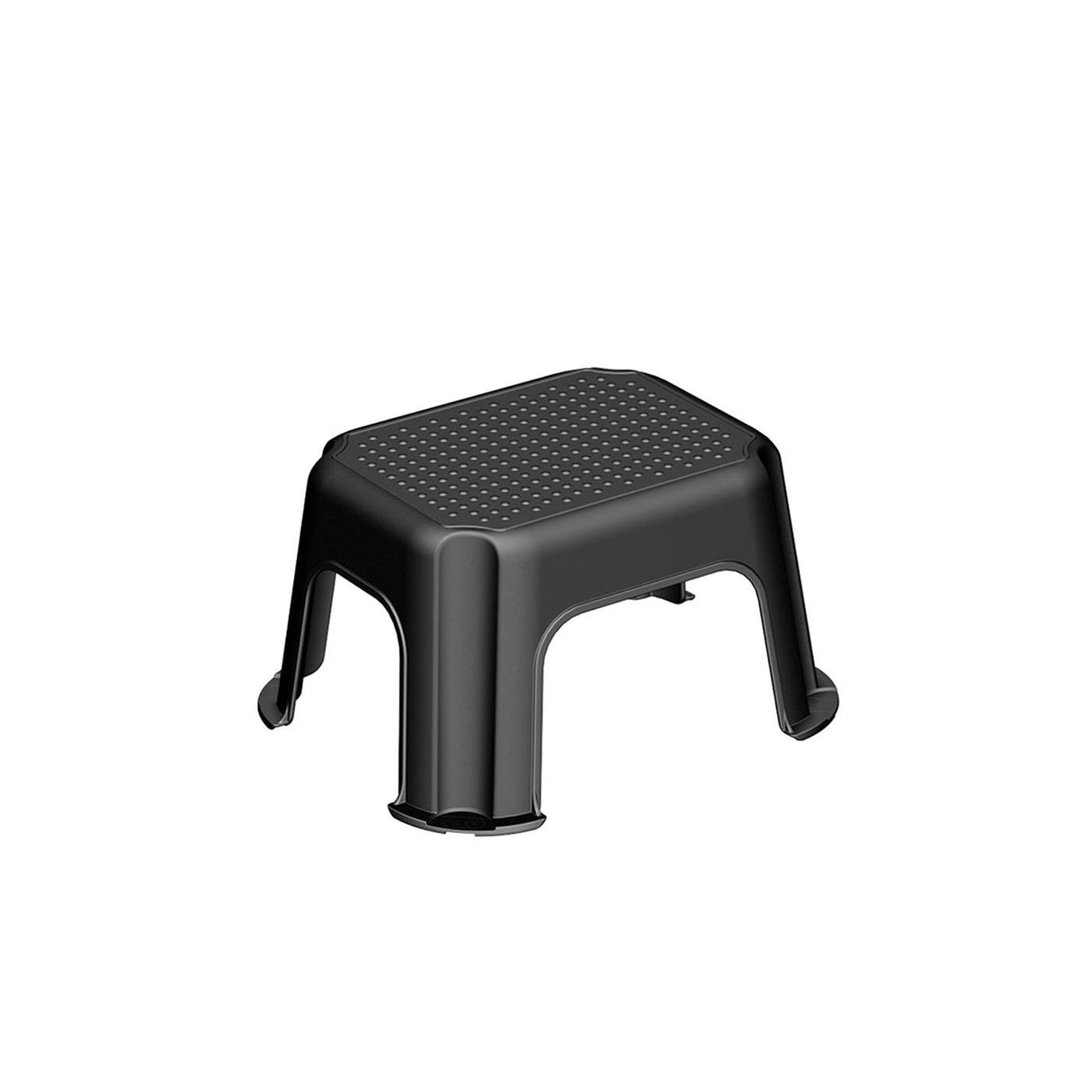 Rotho basic step stool black