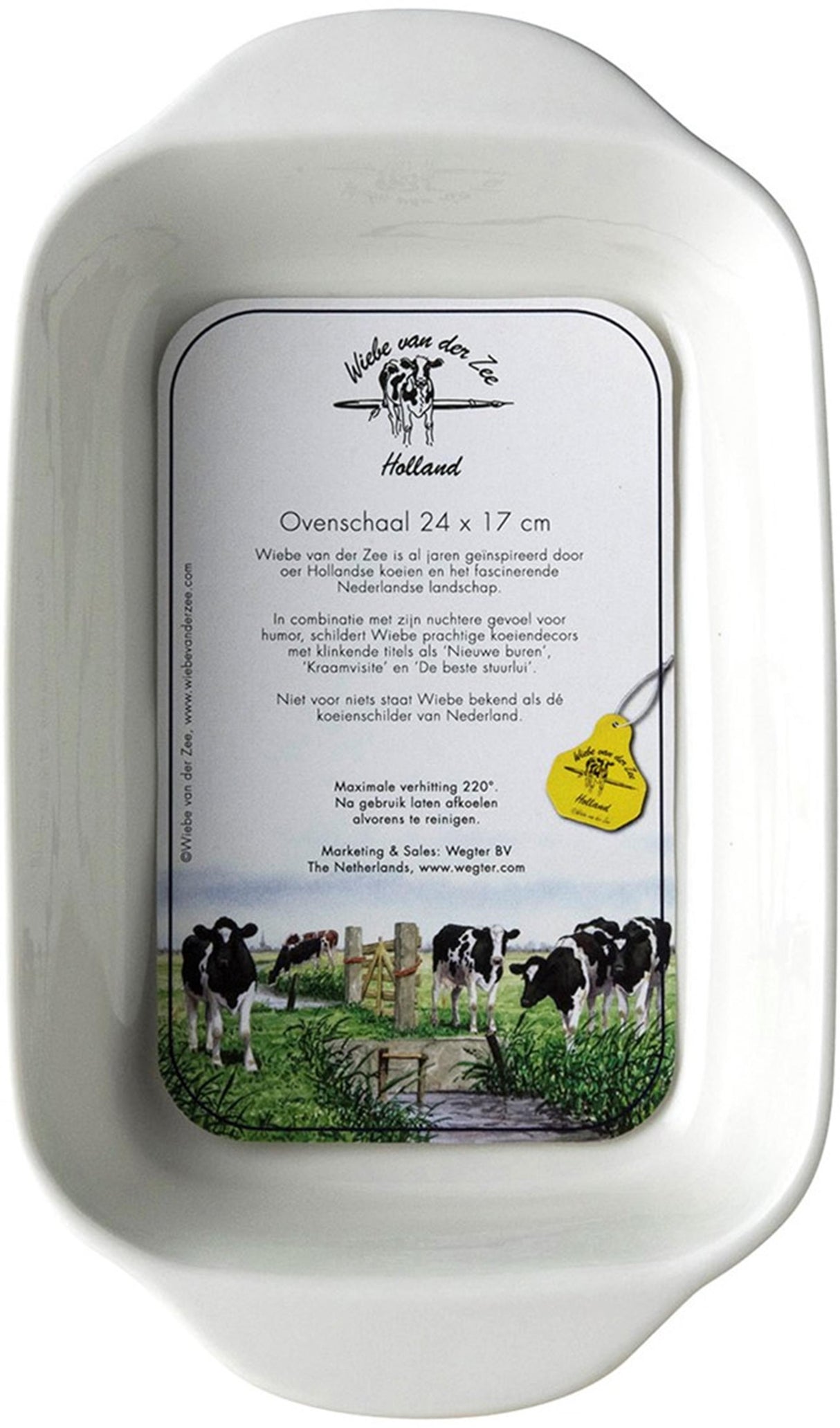 Wiebe van der zee ovenschaal 24x17cm