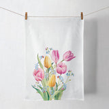 Ambiente theedoek tulips bouquet