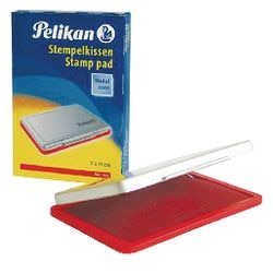 Ink pad Pelikan 110x70mm red