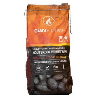 Giant Flames PEFC Charcoal Briket 3 kg