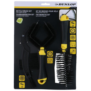 Dunlop bicycle brush set 3st