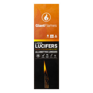 Giant flames long matches 40 pcs