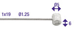 ELVEDES GEVEVELL BINNENKABEL Moped 6408 2,00 metrů (na mapě)