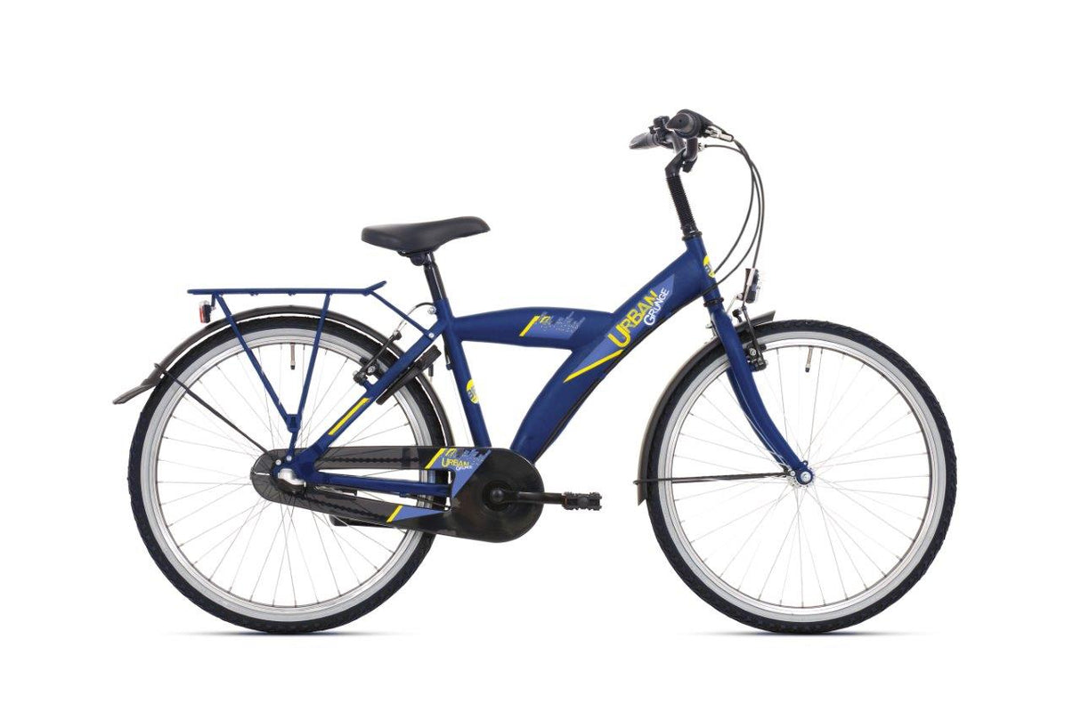Bikefun Children's Bike Urban City 24 cale z Nexus 3 Gear Remnaf - Cobalt Mat Blue