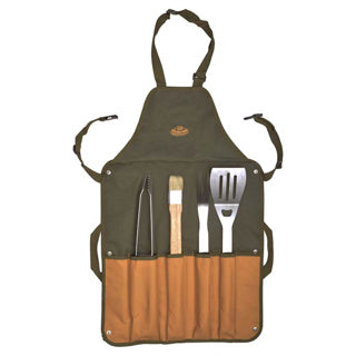 BBQ apron with tools
