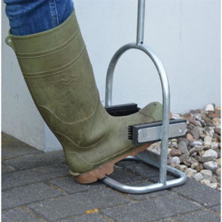 Shoe scraper with brush 78.5 cm