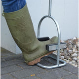 Shoe scraper with brush 78.5 cm