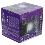 Solární lampa Kaemingk kámen šedý polyresin