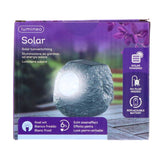 Solar Lamp Steen Polyresin
