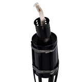 Esschert Design Taschenlampe Bambus schwarz 60cm