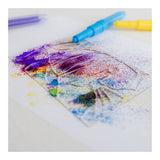 Totum making wind paintings