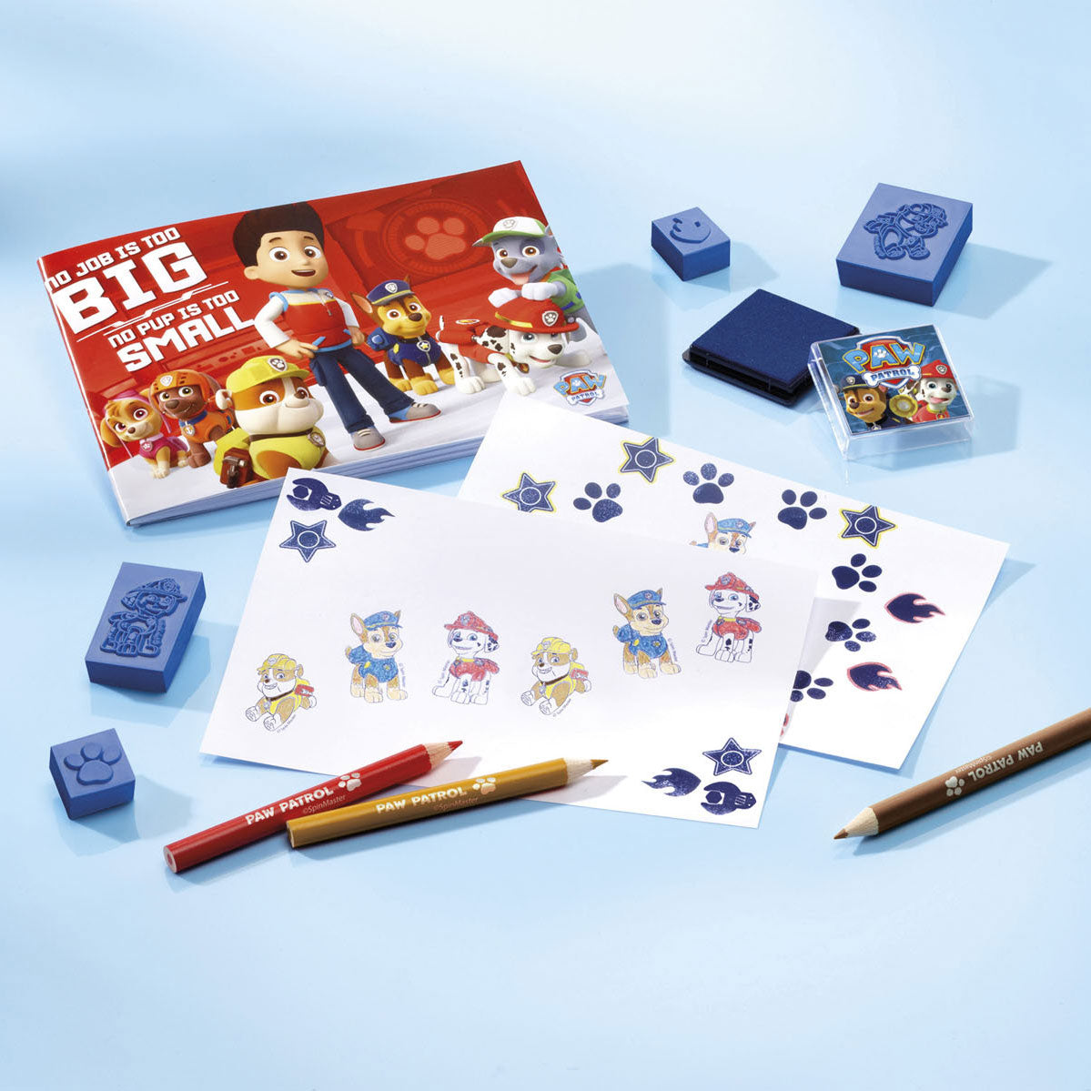 Set Totum Paw Patrol Stamp