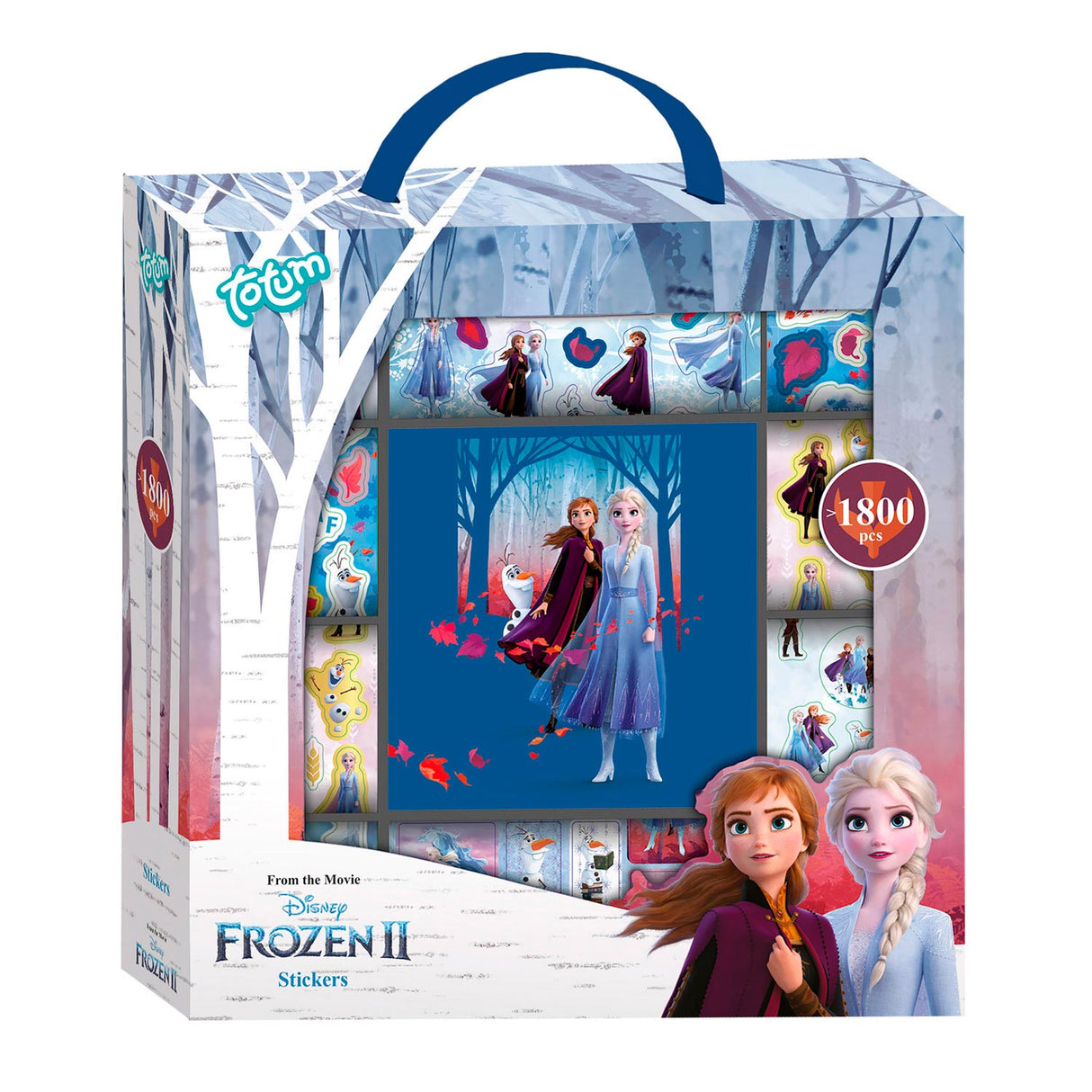 Totum Disney Frozen 2 - sada nálepky velká