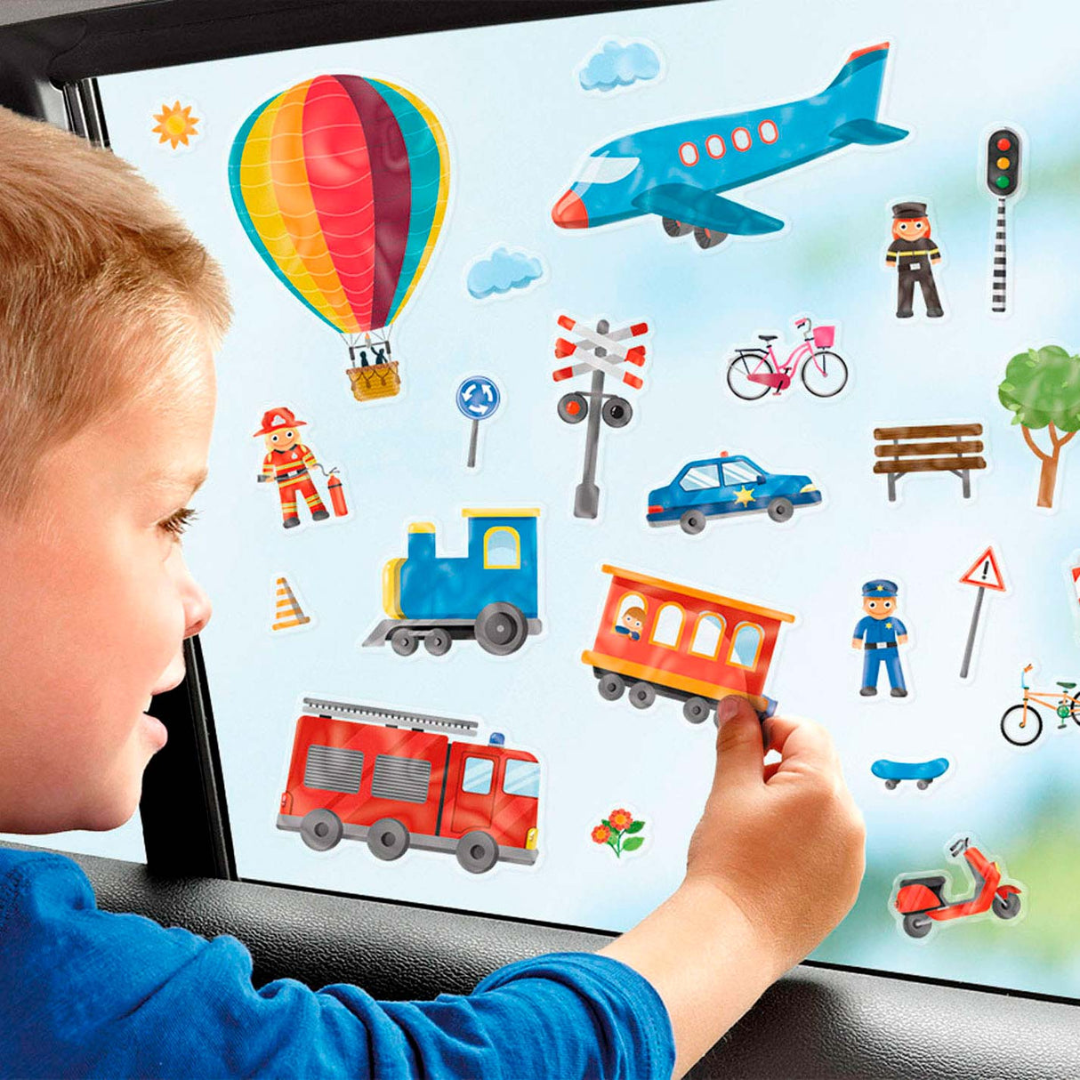 Totum window stickers traffic