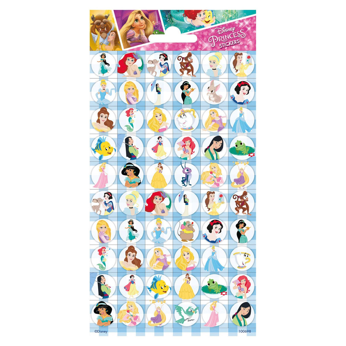 Totum stickervel disney prinses