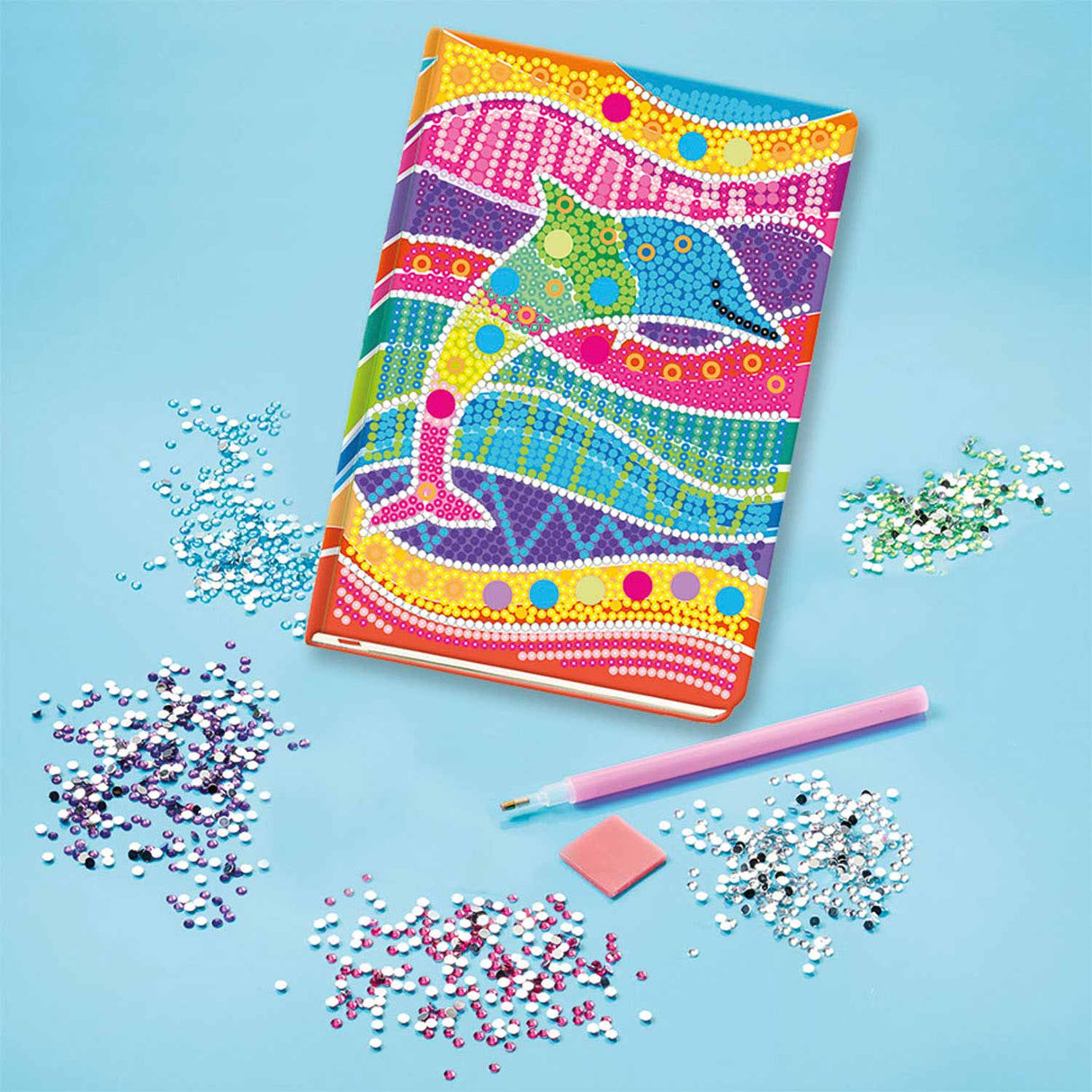 Totum Diamond Painting Diary - Dolphin