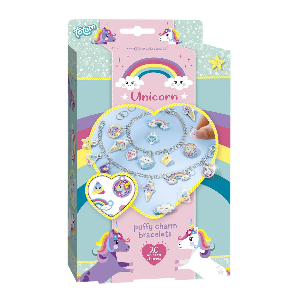 Totum unicorn - puffadt báj karkötők