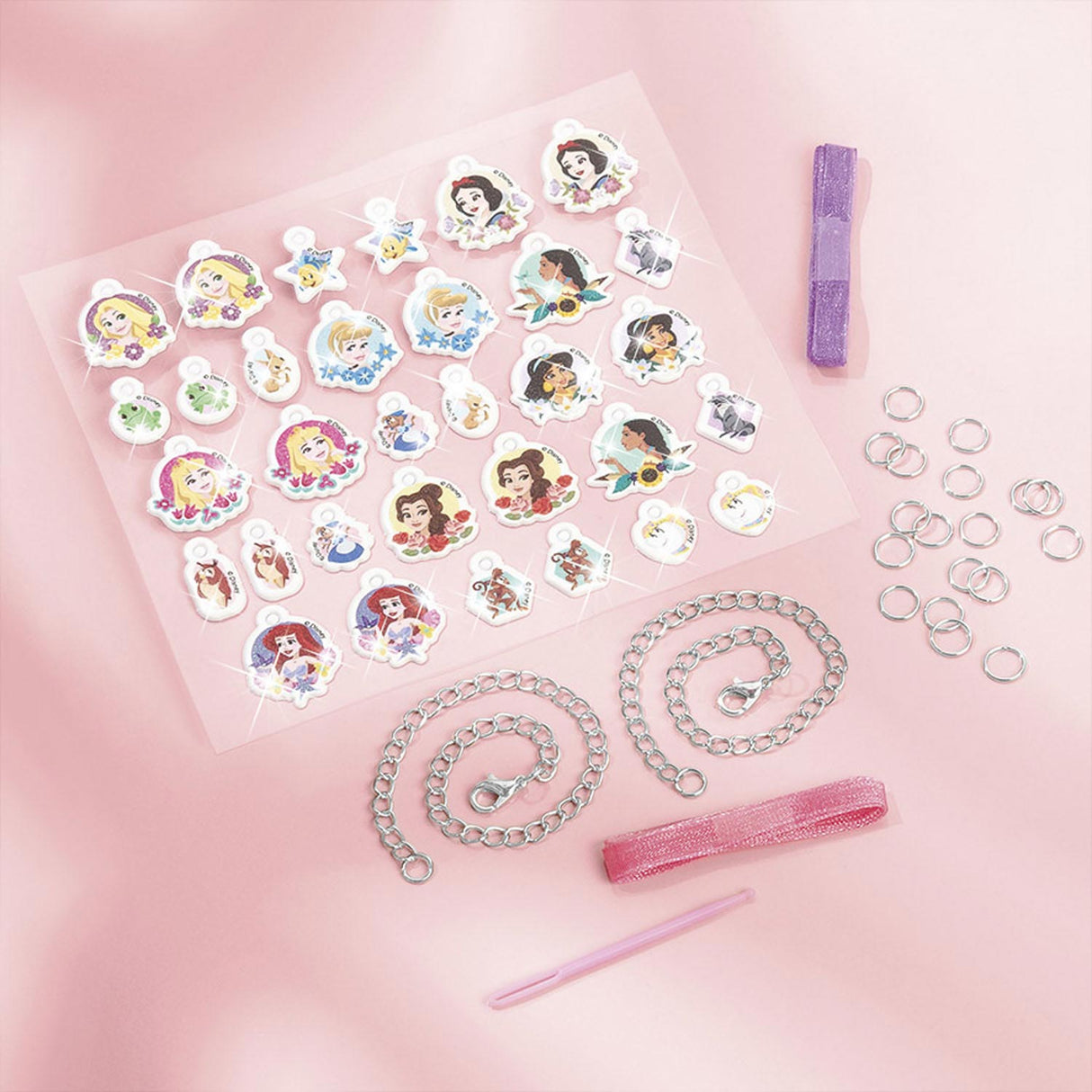 Totum Disney Princess - Pulseras de encanto hinchadas