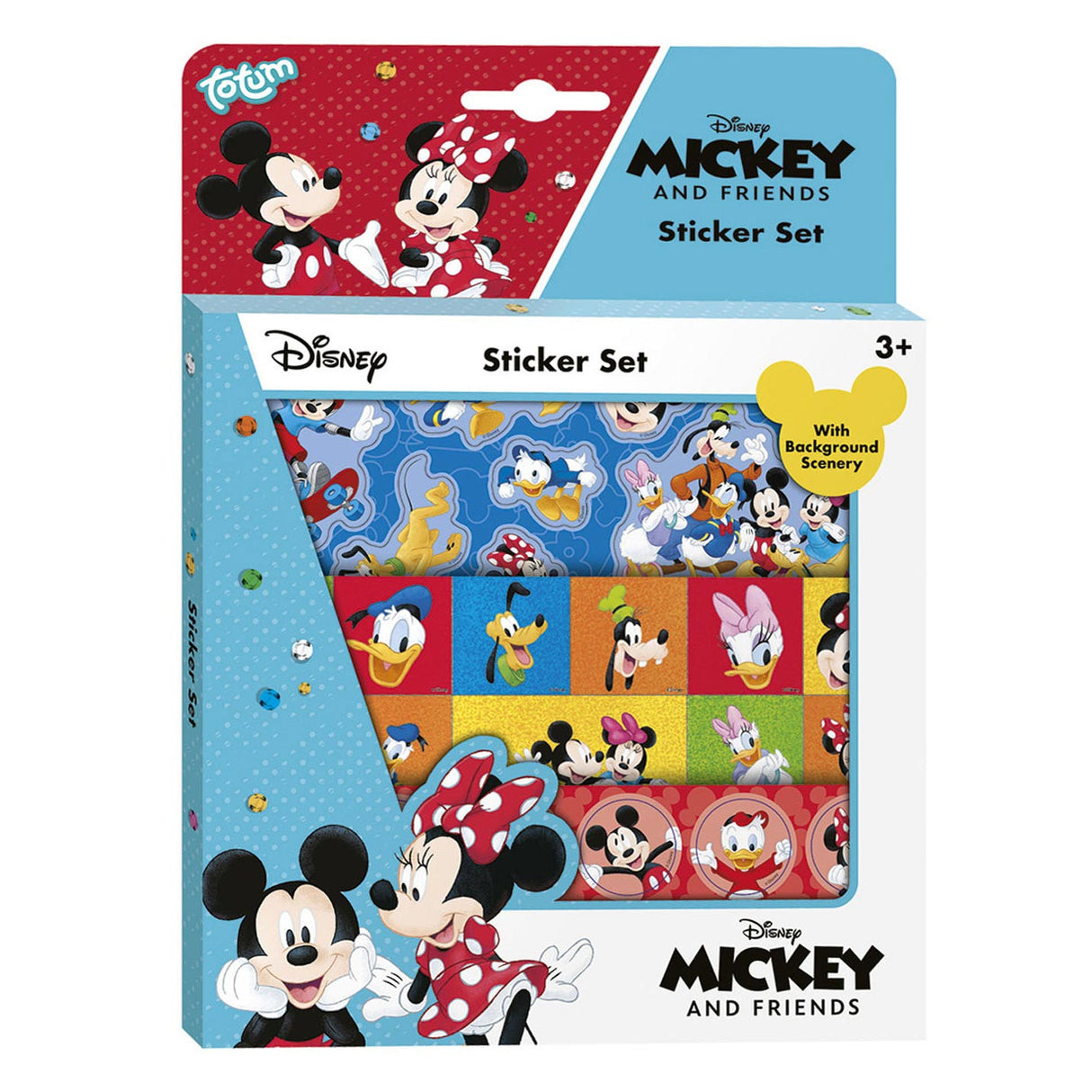 Set nalepke Totum Mickey Mouse