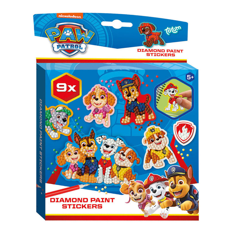 TOTUM PAW PARTOL DIAMOND PAITING nalepke Craft Set