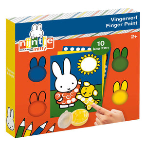 Bambolino creative with finger paint Miffy