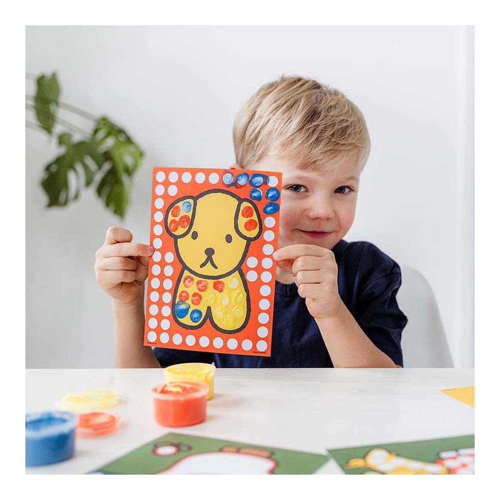 Creative Craft Group Miffy Creative with finger paint set 14 DLG.