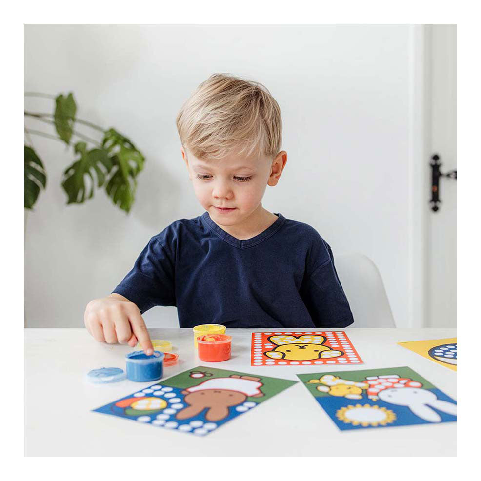 Bambolino creative with finger paint Miffy