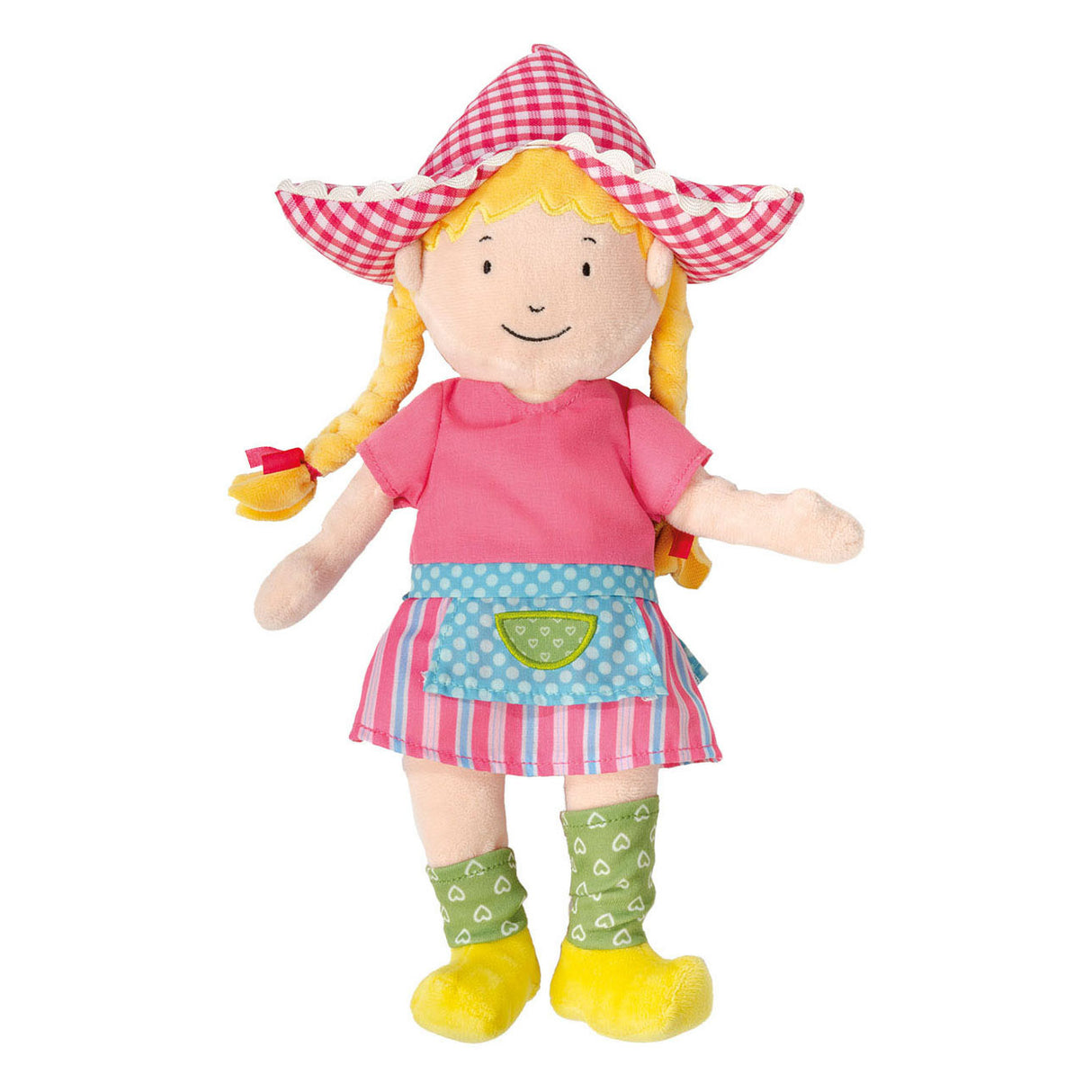 Bambolino toys plush toy Fien and Teun - farmer Fien, 35cm